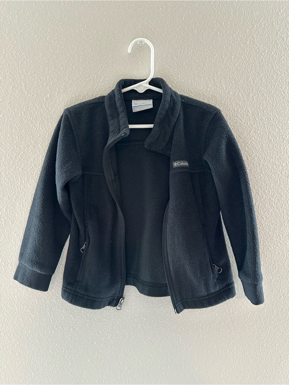 Columbia Kids Black Full-Zip Fleece Jacket - Picture 5 of 5